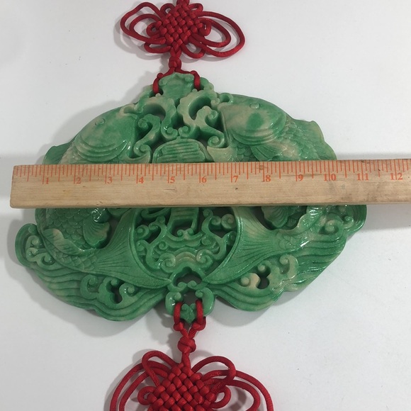 Wall Decor, Asian lucky Fish, wealth stone - Picture 8 of 11